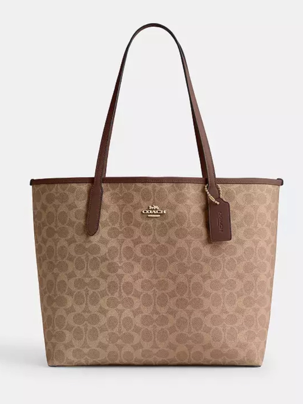 COACH City Tote Bag in Signature Canvas